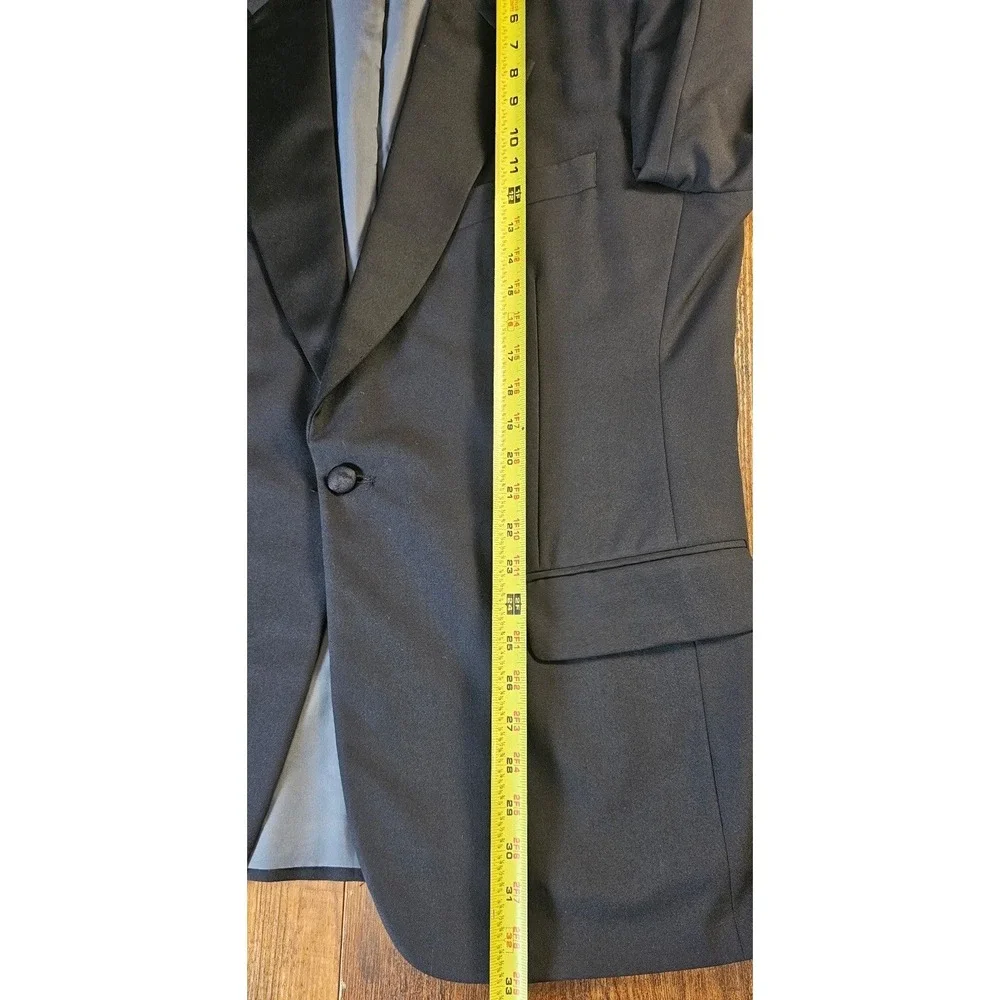 Samuelsohn Tux Jacket Mens 42R‎ SB Savoy Wool Sports Coat Blazer